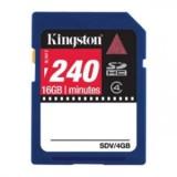 Kingston 16 GB SDHC Class 4 Video -  1